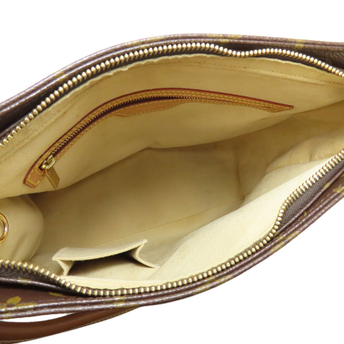 LOUIS VUITTON Shoulder Bag M51145 Monogram canvas Brown LoopingGM