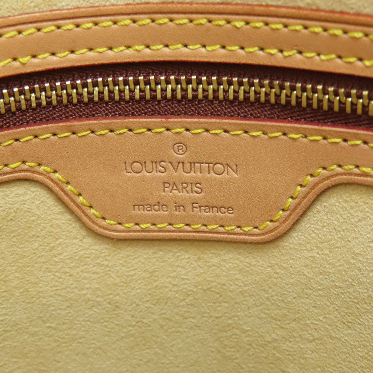 LOUIS VUITTON Shoulder Bag M51145 Monogram canvas Brown LoopingGM