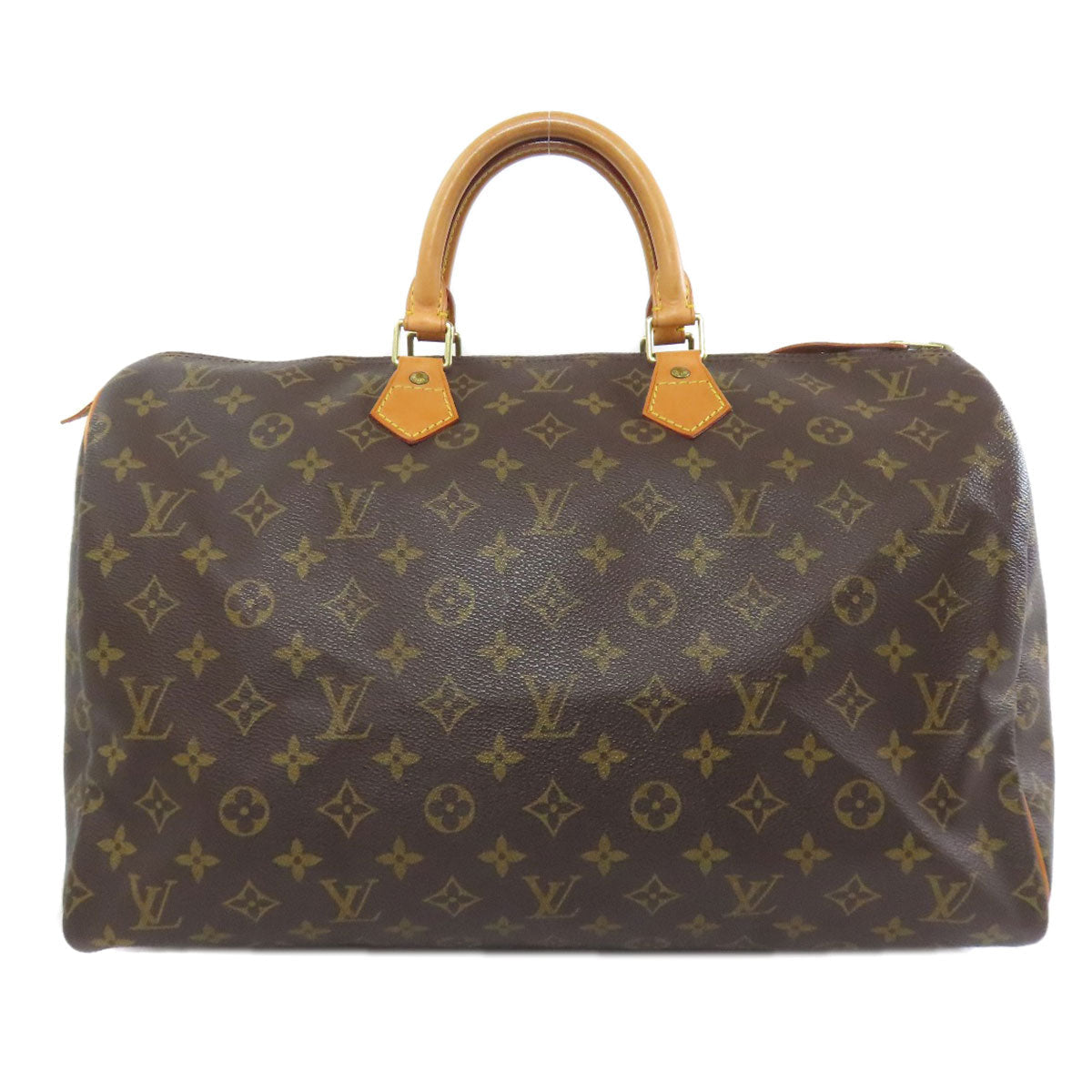 LOUIS VUITTON Boston Duffel bag M41522 Monogram canvas Brown Speedy 40