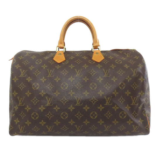LOUIS VUITTON Boston Duffel bag M41522 Monogram canvas Brown Speedy 40