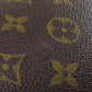 LOUIS VUITTON Boston Duffel bag M41522 Monogram canvas Brown Speedy 40