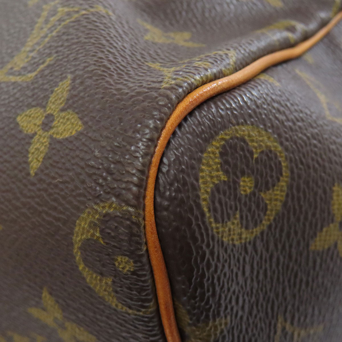 LOUIS VUITTON Boston Duffel bag M41522 Monogram canvas Brown Speedy 40