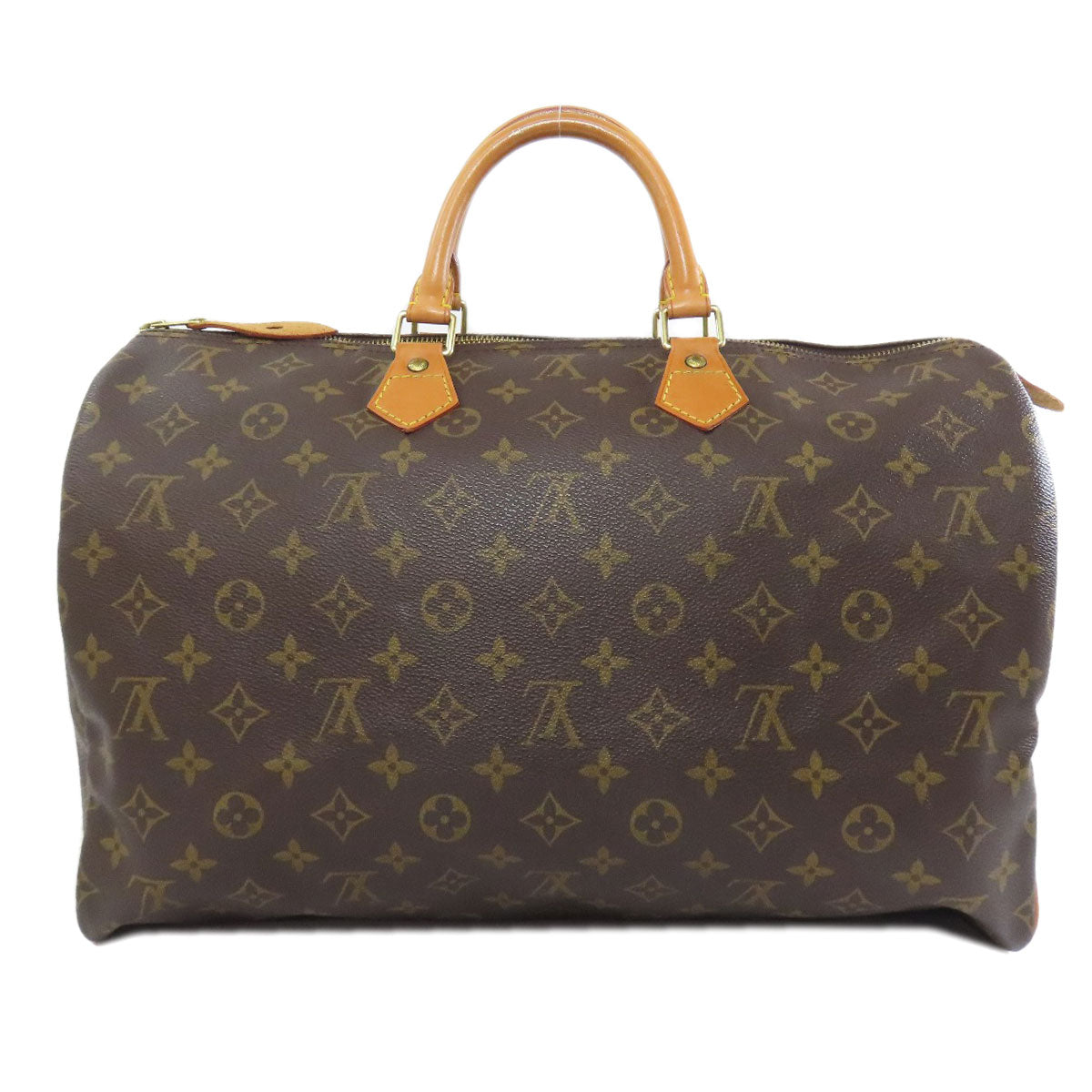 LOUIS VUITTON Boston Duffel bag M41522 Monogram canvas Brown Speedy 40