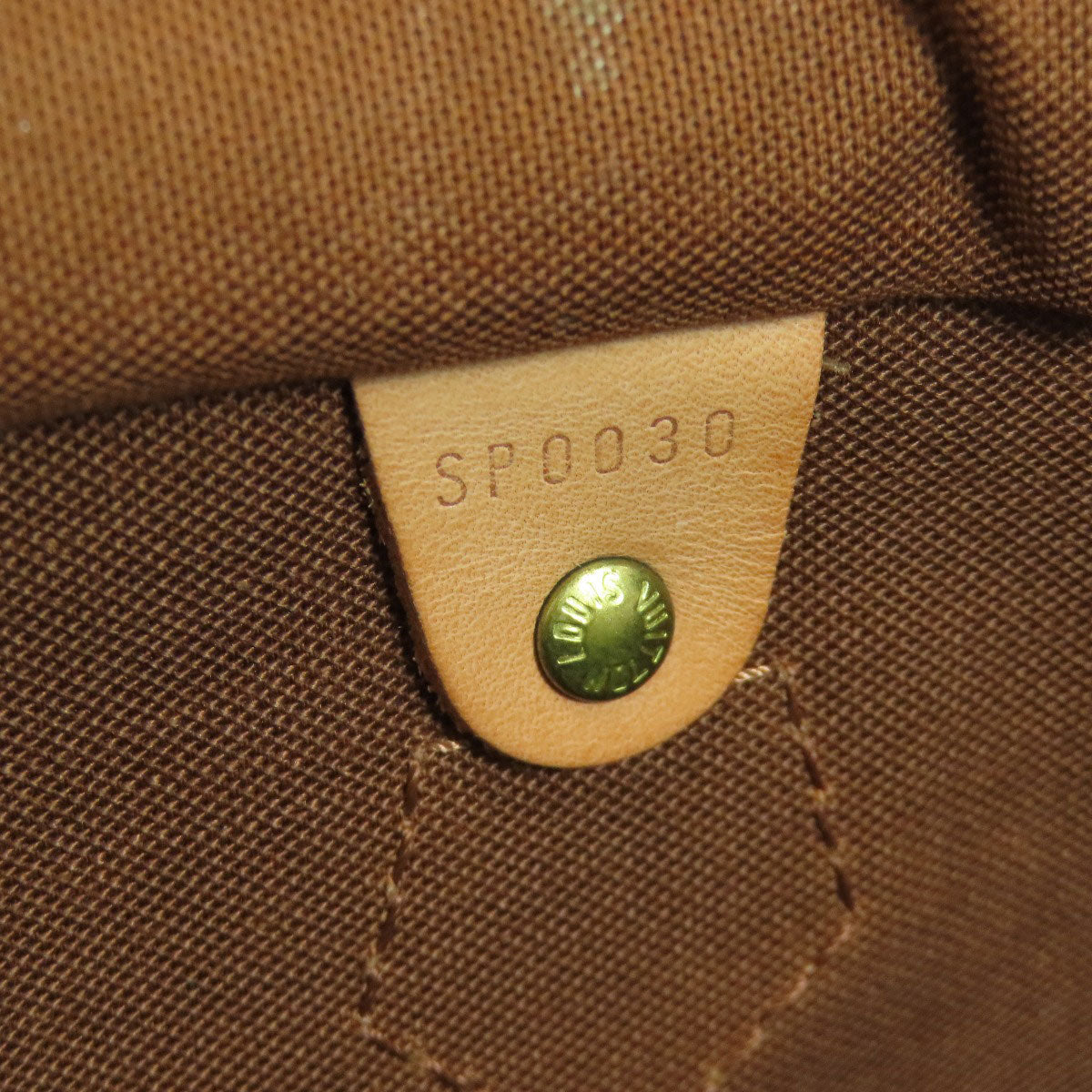 LOUIS VUITTON Boston Duffel bag M41522 Monogram canvas Brown Speedy 40