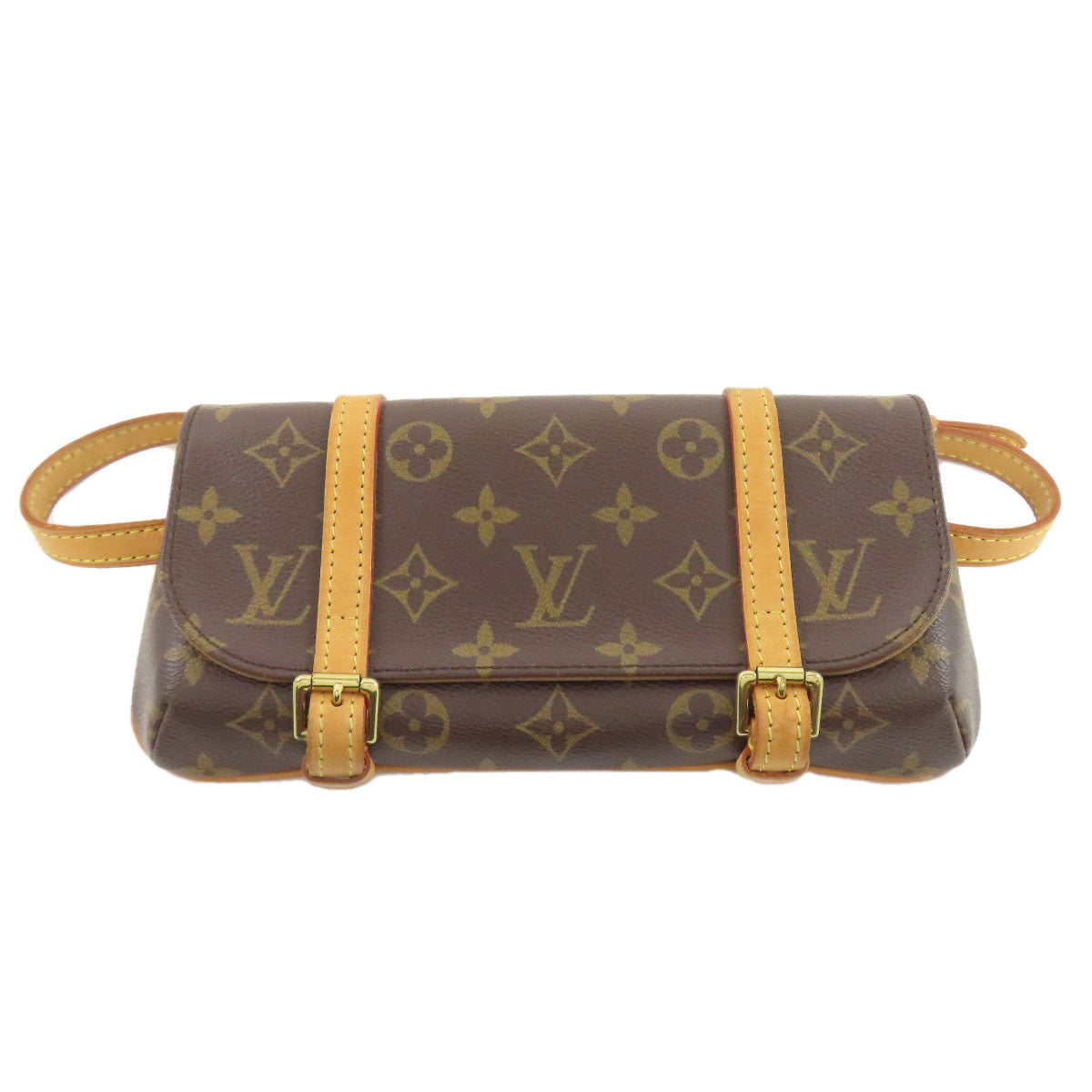 LOUIS VUITTON Hip bag M51159 Monogram canvas Brown Pochette Marrell