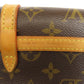 LOUIS VUITTON Hip bag M51159 Monogram canvas Brown Pochette Marrell