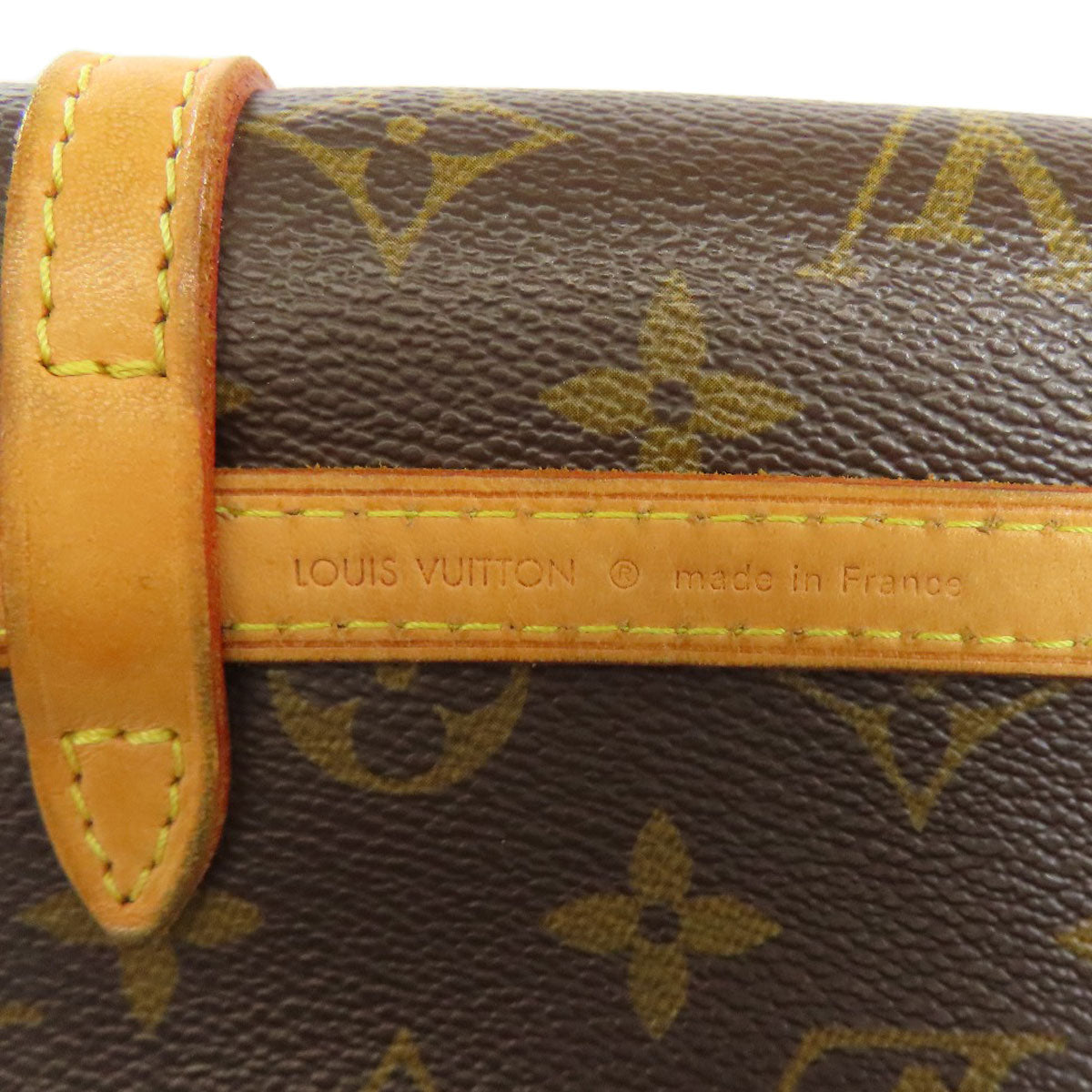 LOUIS VUITTON Hip bag M51159 Monogram canvas Brown Pochette Marrell