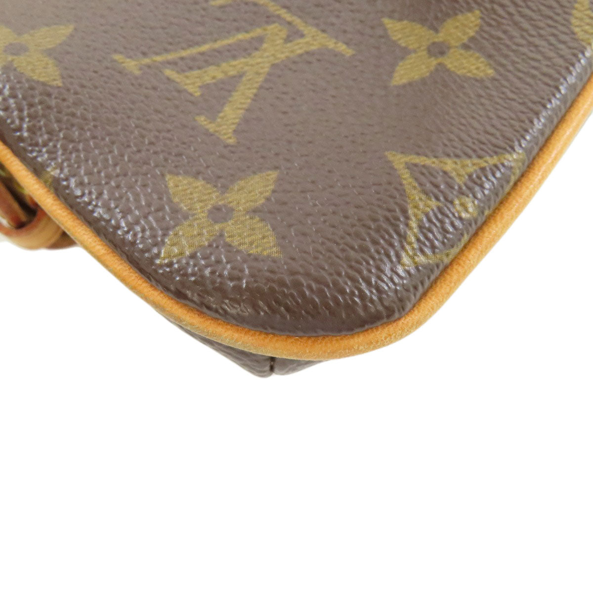 LOUIS VUITTON Hip bag M51159 Monogram canvas Brown Pochette Marrell