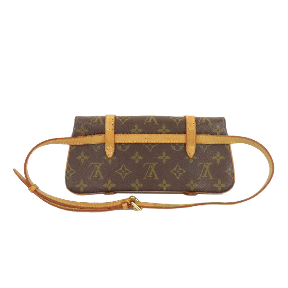 LOUIS VUITTON Hip bag M51159 Monogram canvas Brown Pochette Marrell