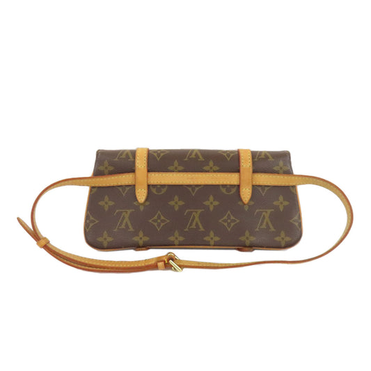 LOUIS VUITTON Hip bag M51159 Monogram canvas Brown Pochette Marrell
