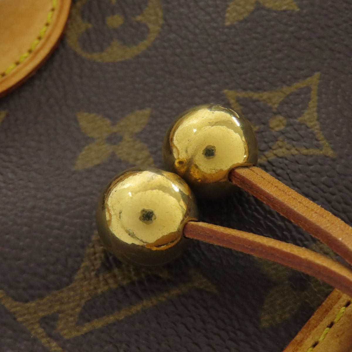 LOUIS VUITTON Handbag M40009 Monogram canvas Brown Popan cool