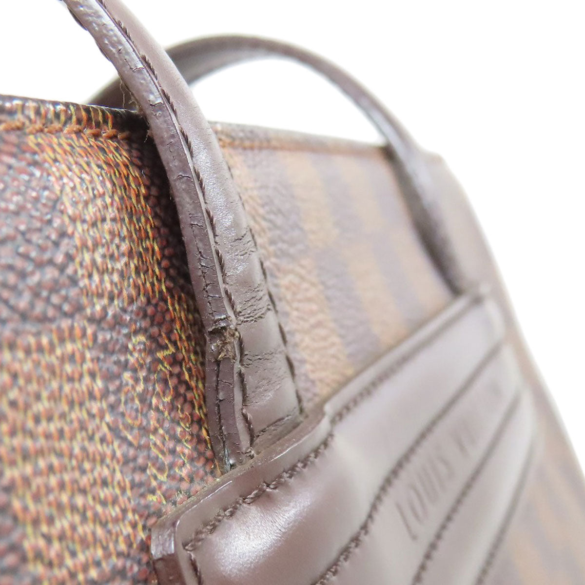 LOUIS VUITTON Tote Bag N51123 Damier canvas Brown Parioli