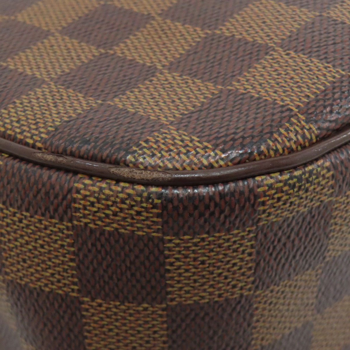 LOUIS VUITTON Tote Bag N51123 Damier canvas Brown Parioli