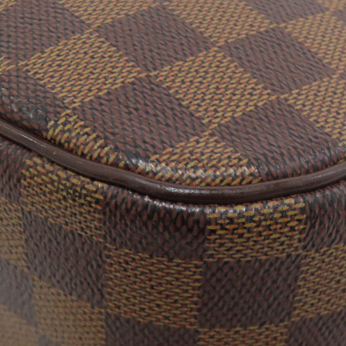 LOUIS VUITTON Tote Bag N51123 Damier canvas Brown Parioli