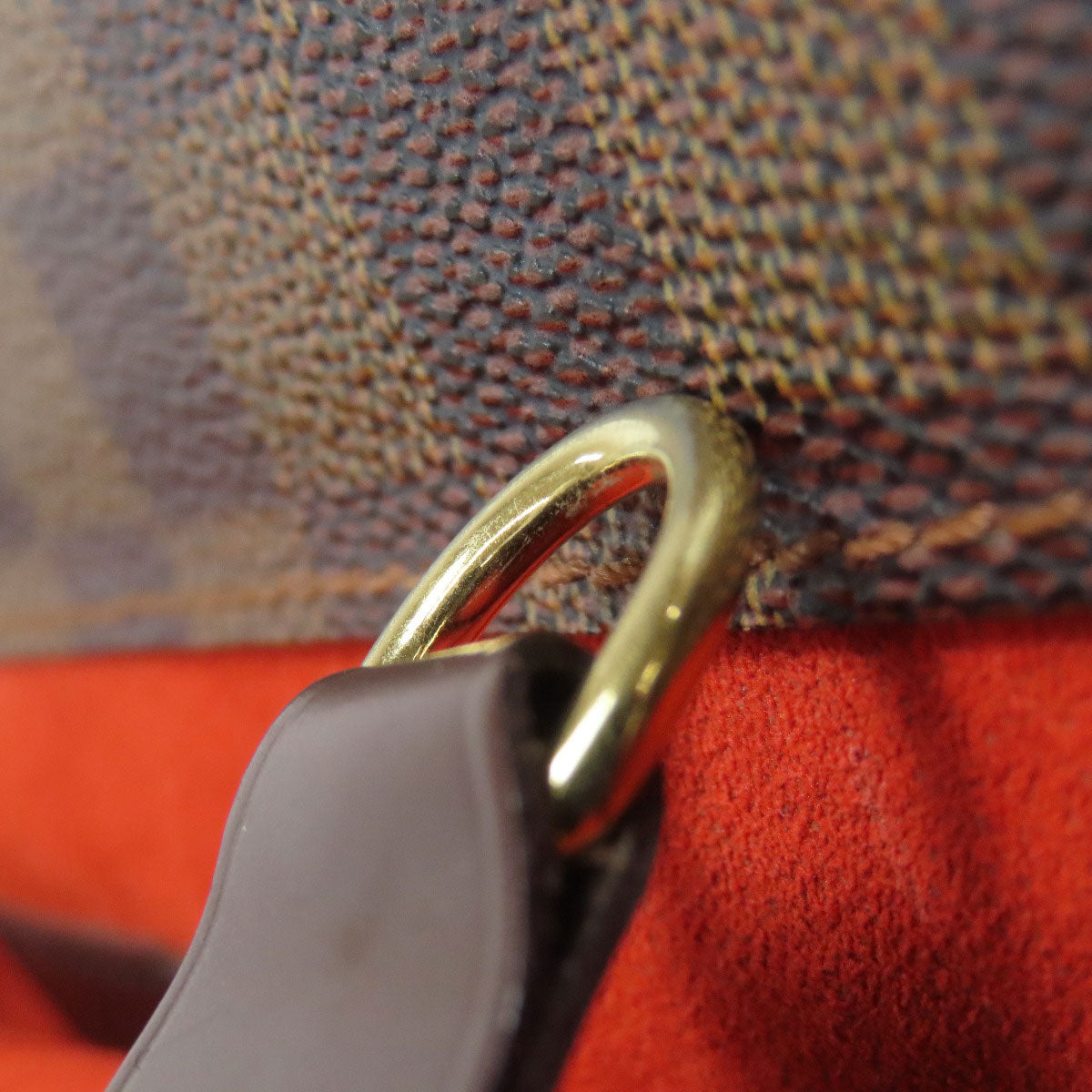 LOUIS VUITTON Tote Bag N51123 Damier canvas Brown Parioli