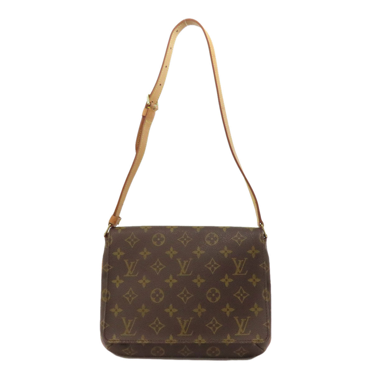 LOUIS VUITTON Shoulder Bag M51257 Monogram canvas Brown Musette Tango Short