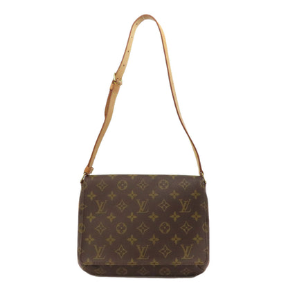 LOUIS VUITTON Shoulder Bag M51257 Monogram canvas Brown Musette Tango Short