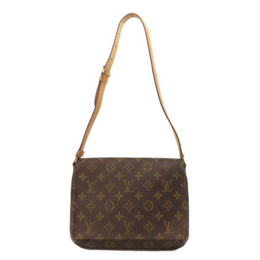 LOUIS VUITTON Shoulder Bag M51257 Monogram canvas Brown Musette Tango Short