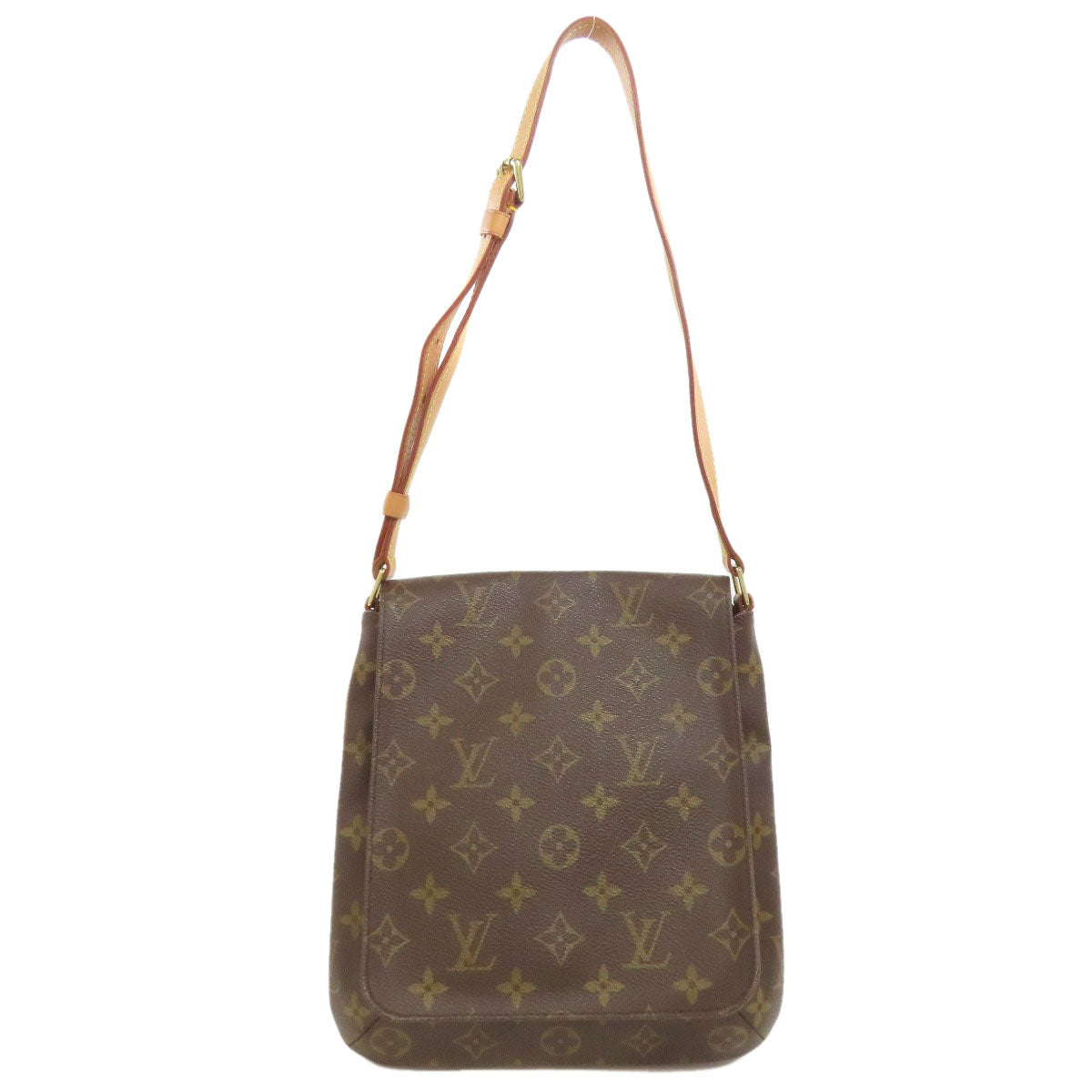 LOUIS VUITTON Shoulder Bag M51258 Monogram canvas Brown Musette Salsa Short
