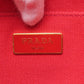 PRADA Handbag canvas Red Canapa mini 2 WAY