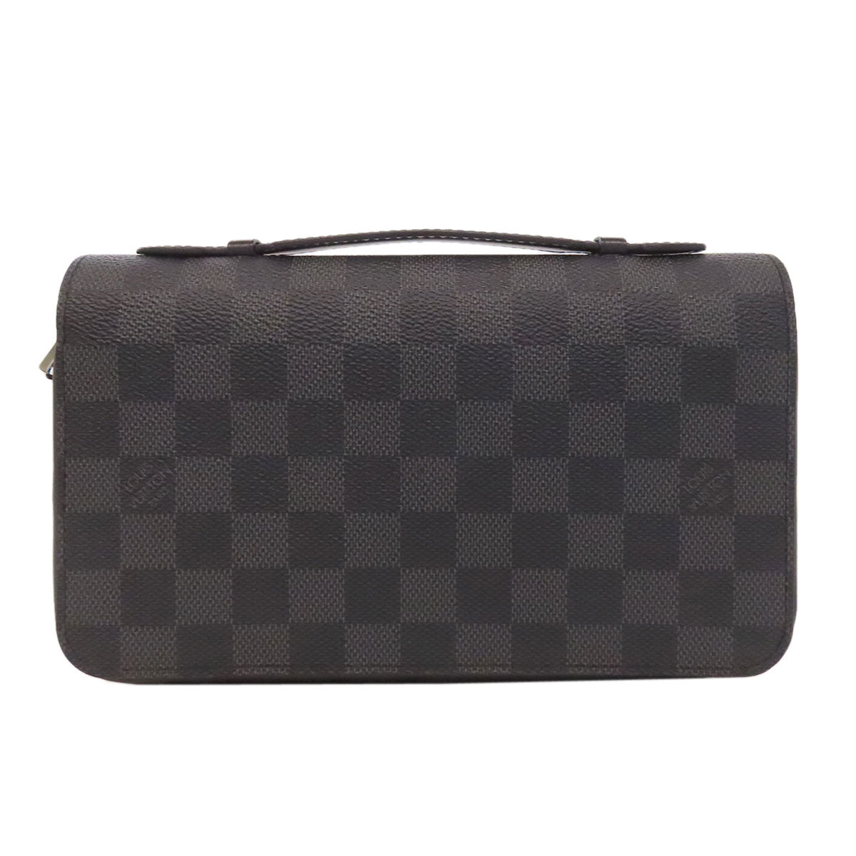 LOUIS VUITTON business bag N41503 Damier canvas gray Zippy XL