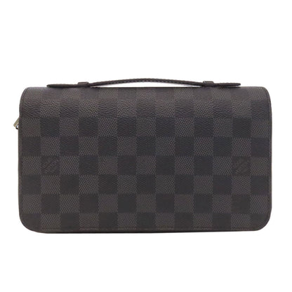 LOUIS VUITTON business bag N41503 Damier canvas gray Zippy XL