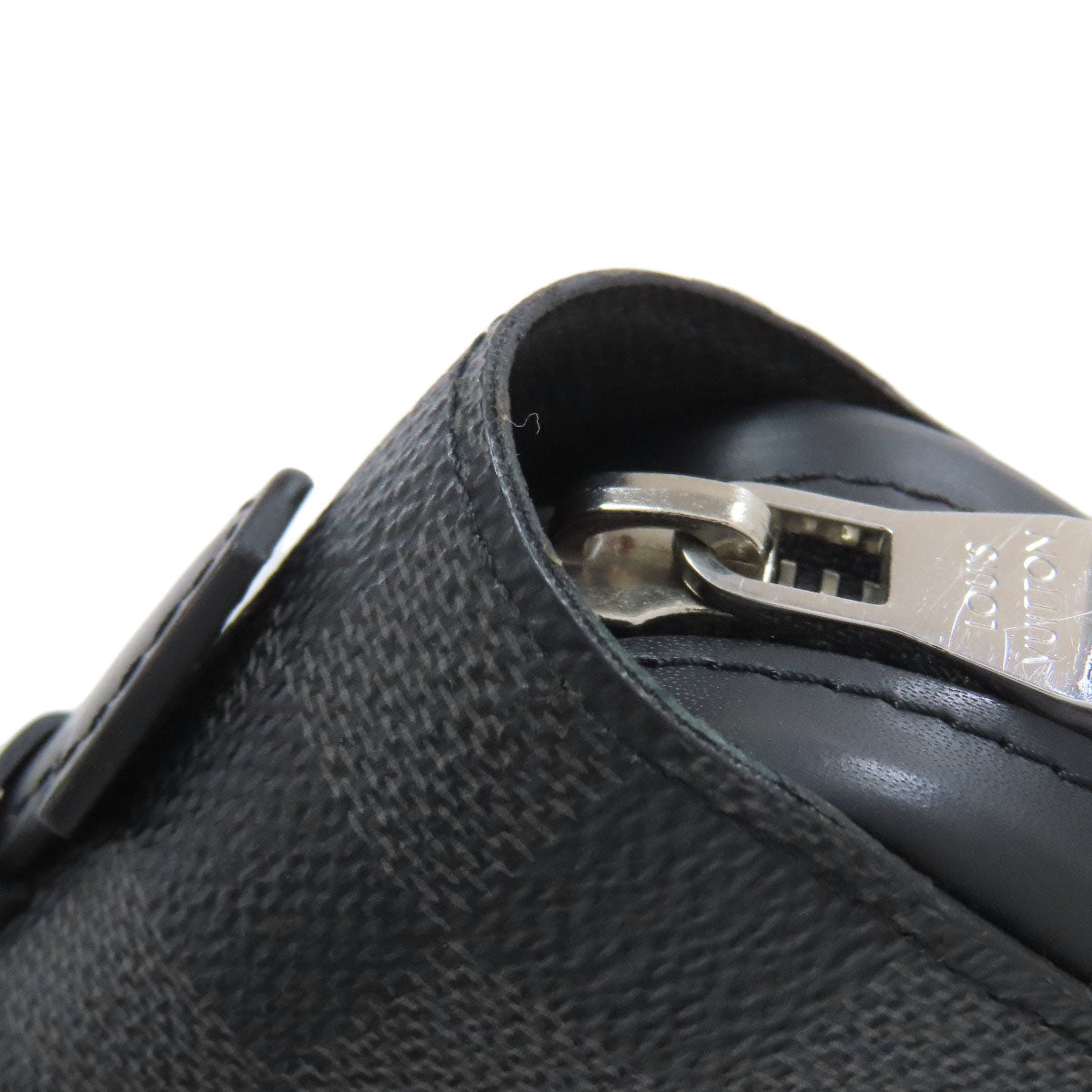 LOUIS VUITTON business bag N41503 Damier canvas gray Zippy XL