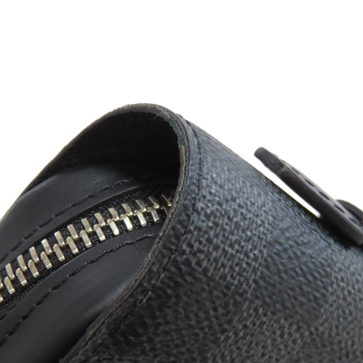 LOUIS VUITTON business bag N41503 Damier canvas gray Zippy XL