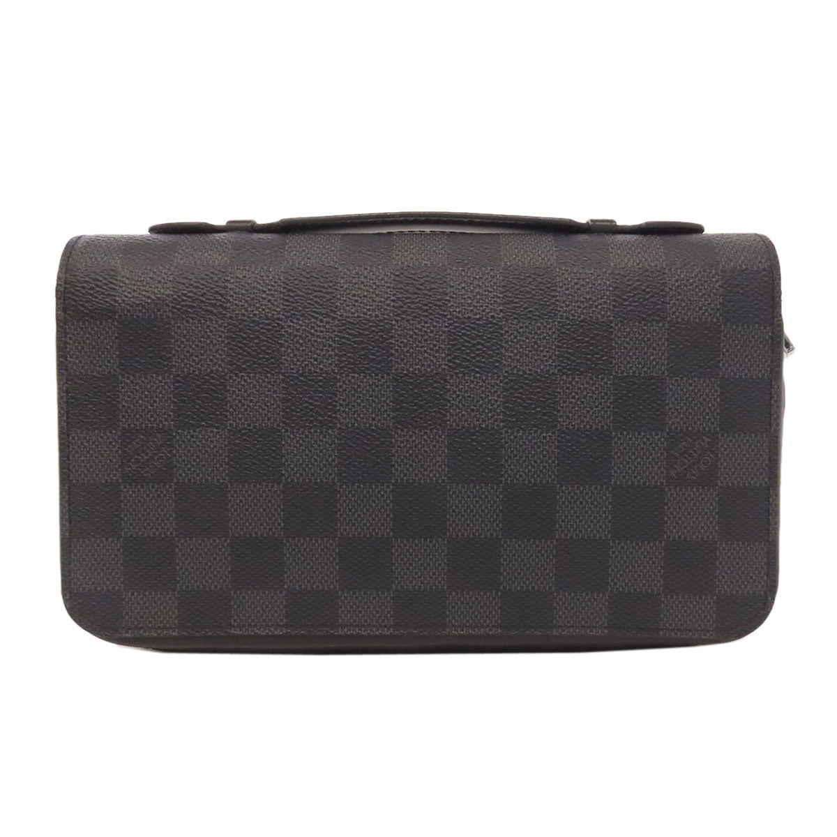LOUIS VUITTON business bag N41503 Damier canvas gray Zippy XL