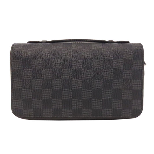 LOUIS VUITTON business bag N41503 Damier canvas gray Zippy XL