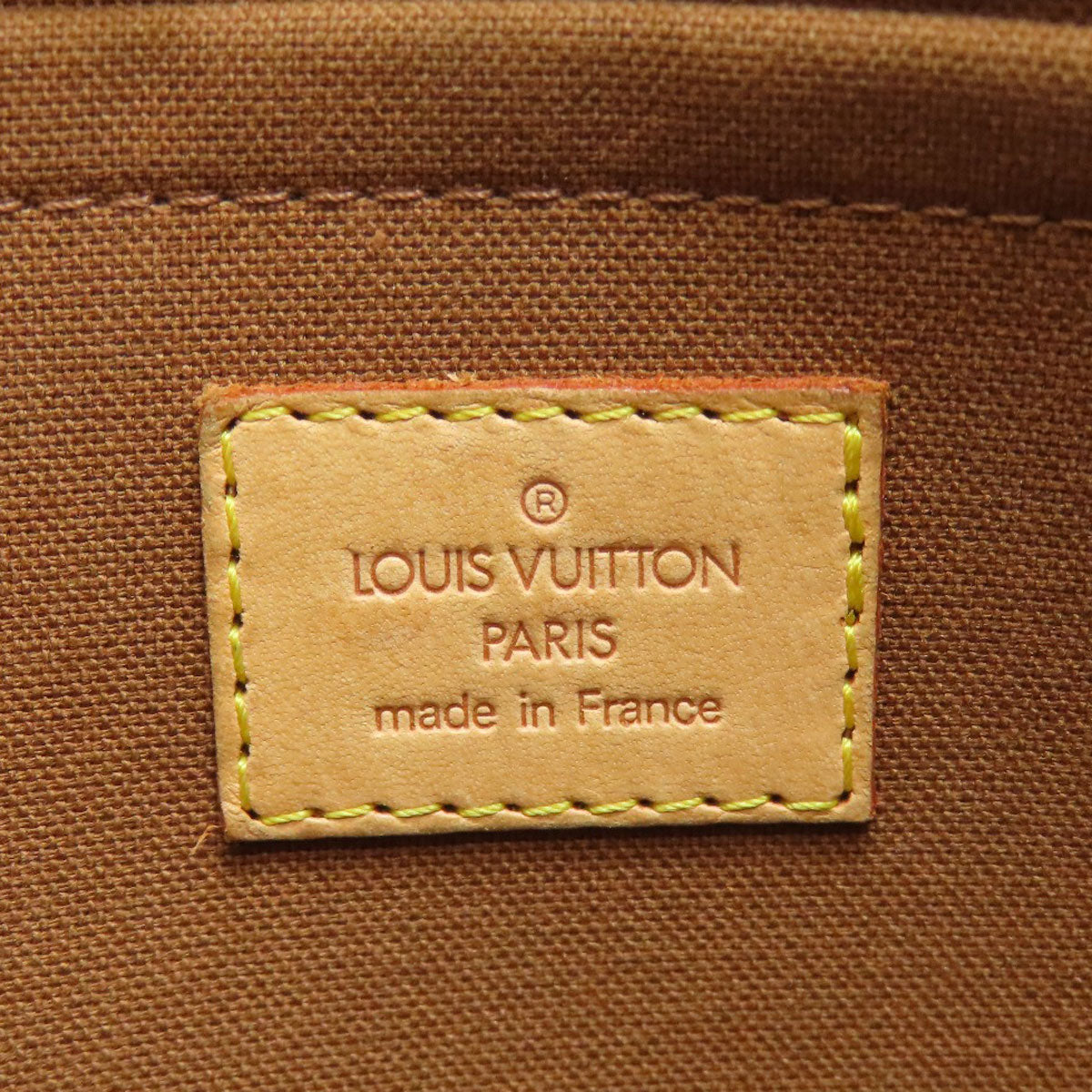 LOUIS VUITTON Handbag M40009 Monogram canvas Brown Popan cool