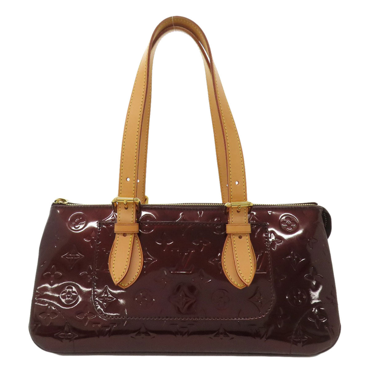 LOUIS VUITTON Handbag M93510 Vernis Red Rosewood Avenue