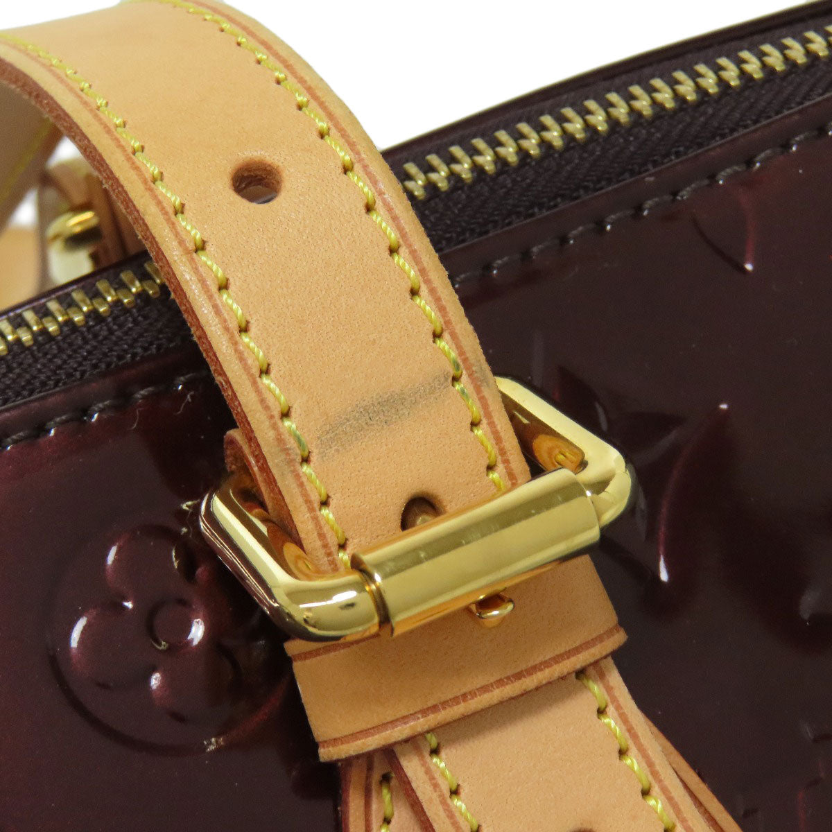 LOUIS VUITTON Handbag M93510 Vernis Red Rosewood Avenue