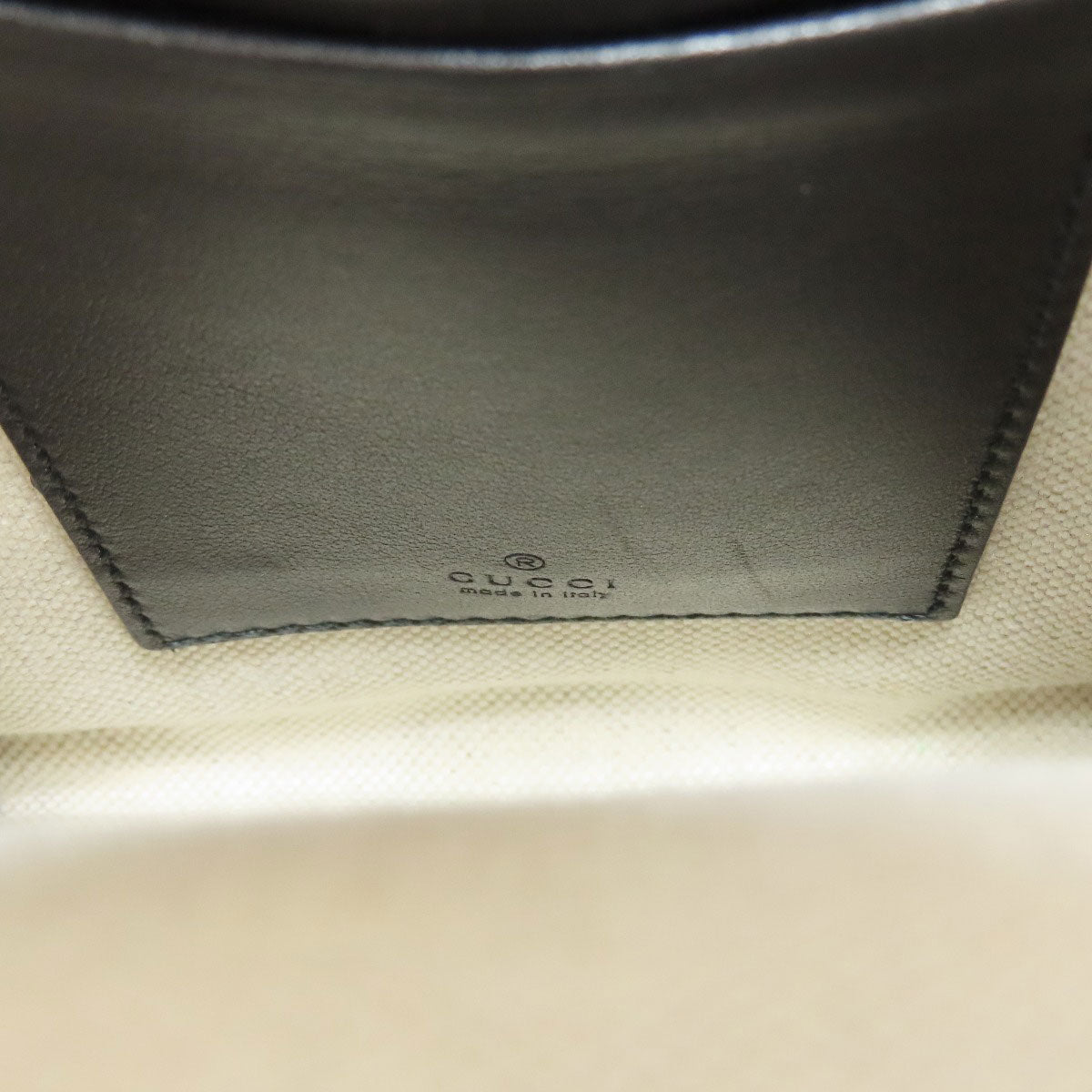 GUCCI Shoulder Bag 723776 Calfskin black GG Matelasse Mini Top Handle 2-Way Bag