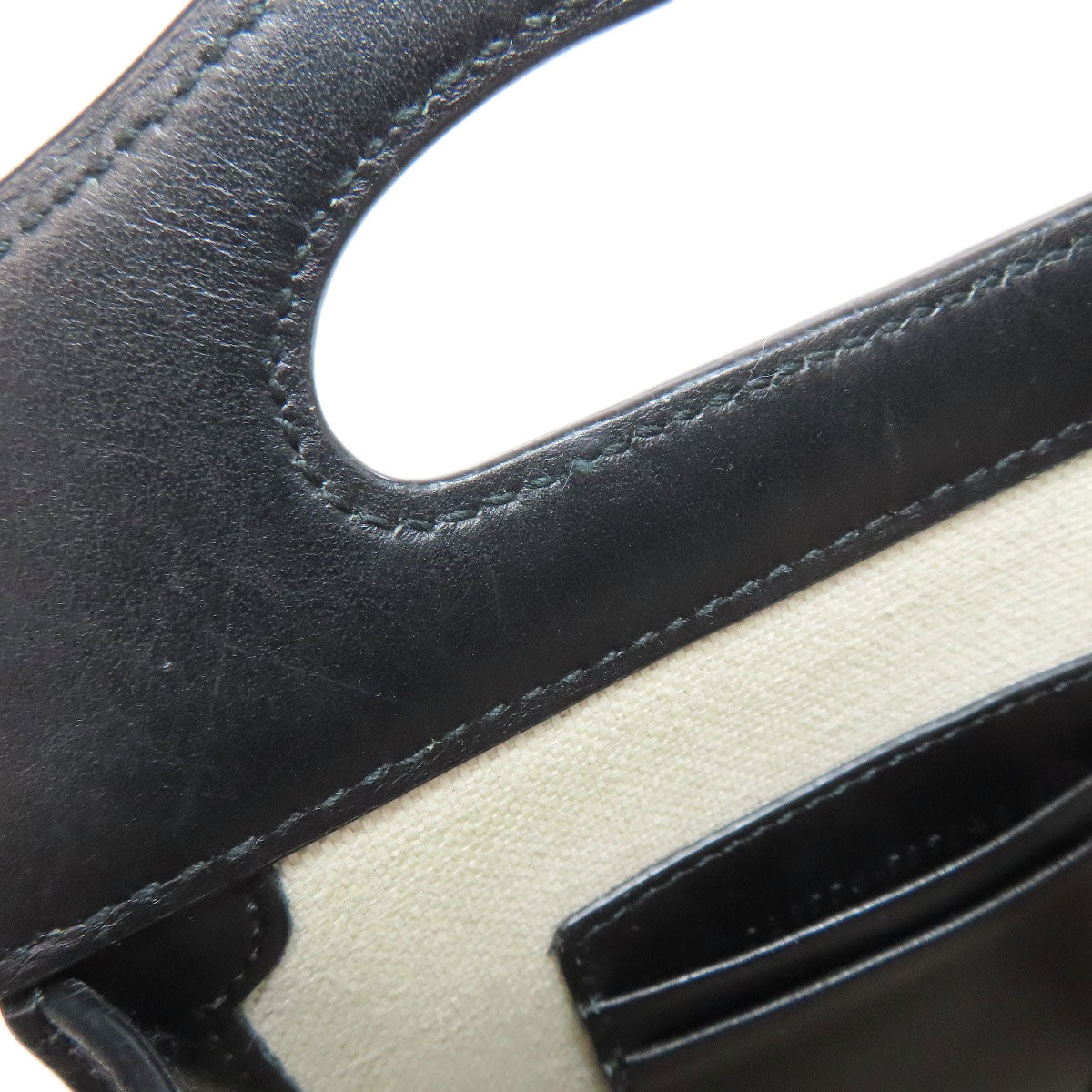 GUCCI Shoulder Bag 723776 Calfskin black GG Matelasse Mini Top Handle 2-Way Bag