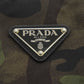 PRADA Tote Bag B4001T Nylon green Camouflage Pattern 2WAY