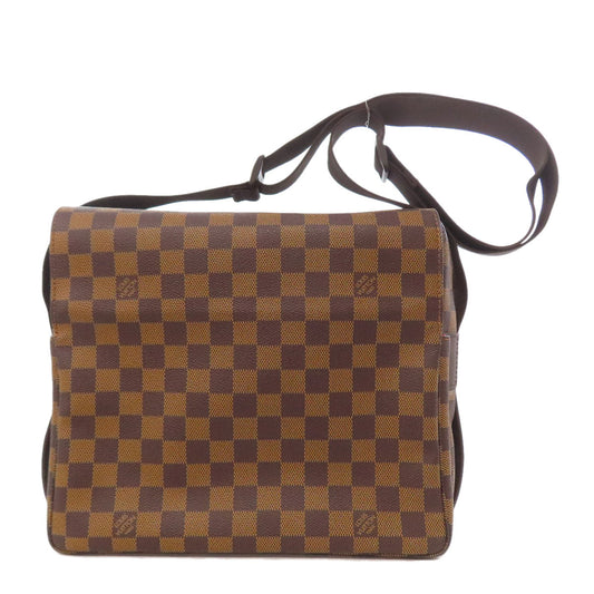 LOUIS VUITTON Shoulder Bag N45255 Damier canvas Brown Naviglio