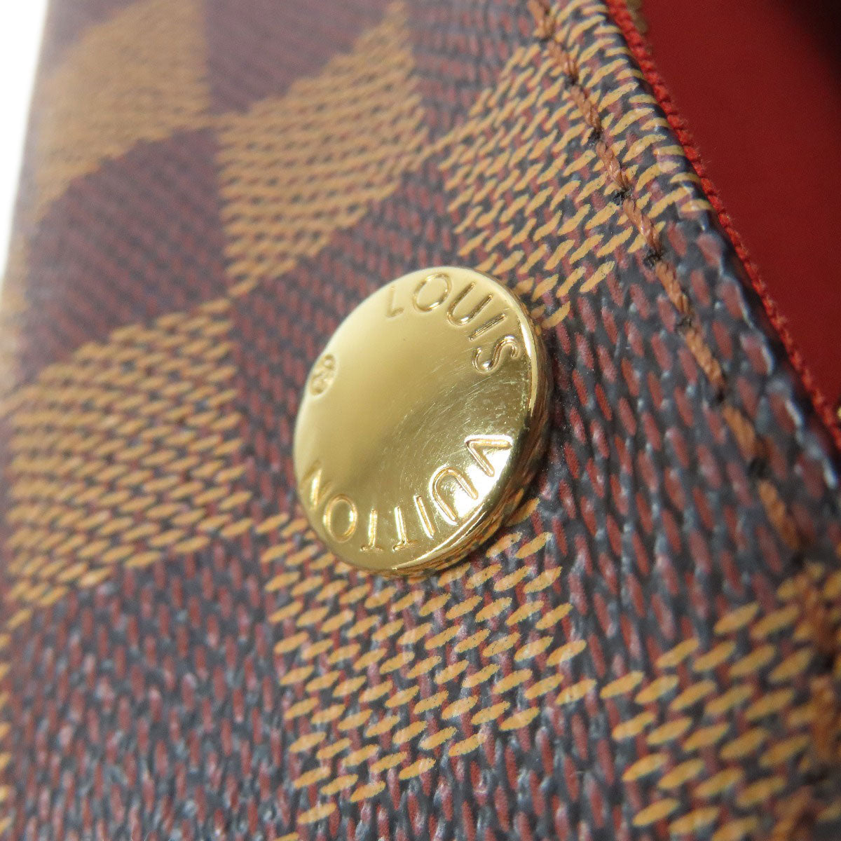 LOUIS VUITTON Shoulder Bag N45255 Damier canvas Brown Naviglio