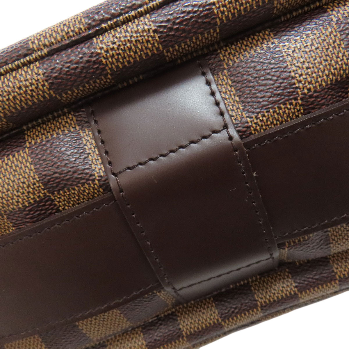 LOUIS VUITTON Shoulder Bag N45255 Damier canvas Brown Naviglio