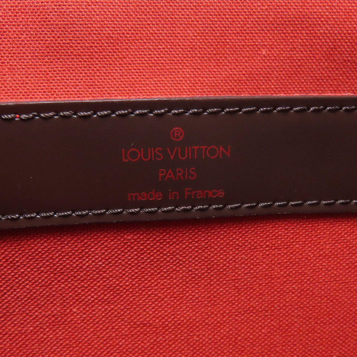 LOUIS VUITTON Shoulder Bag N45255 Damier canvas Brown Naviglio