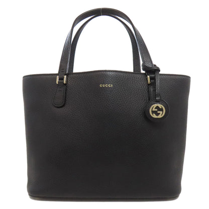 GUCCI Tote Bag 388561 Calfskin black Interlocking G