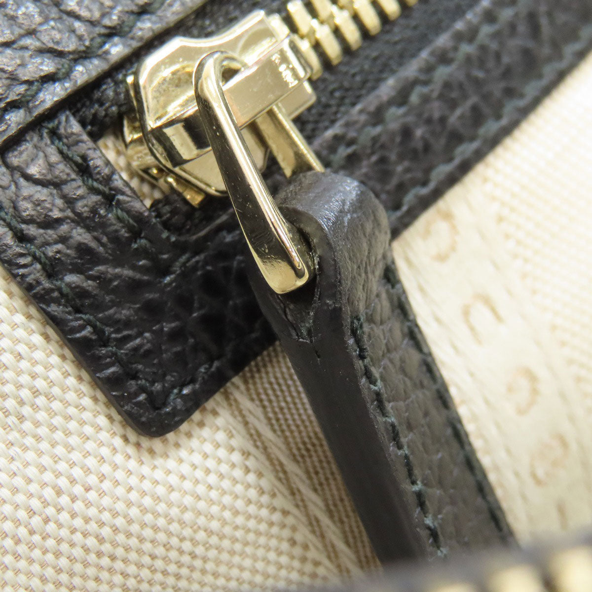 GUCCI Tote Bag 388561 Calfskin black Interlocking G