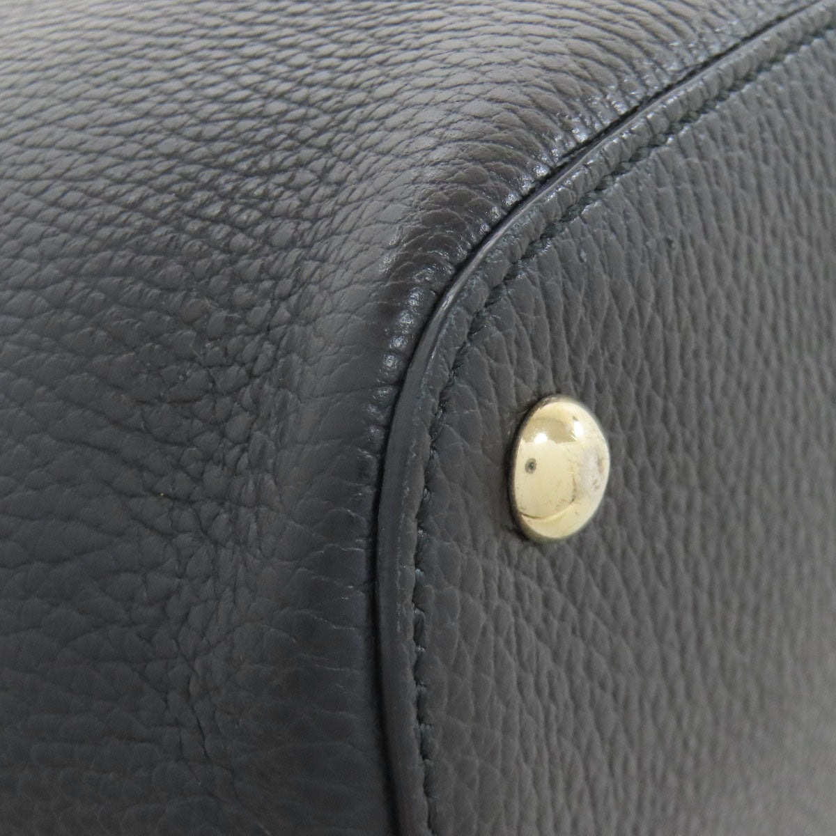 GUCCI Tote Bag 388561 Calfskin black Interlocking G