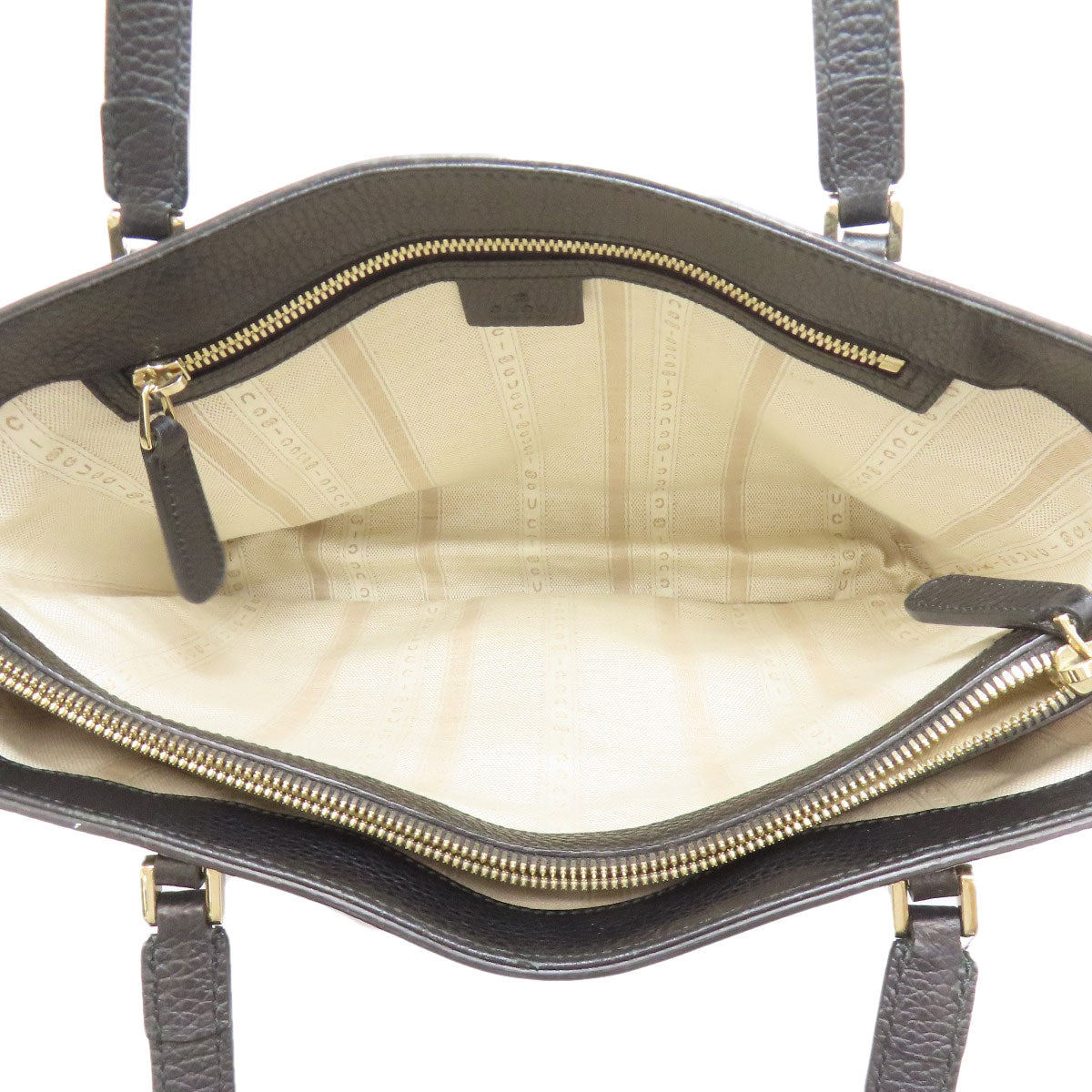 GUCCI Tote Bag 388561 Calfskin black Interlocking G