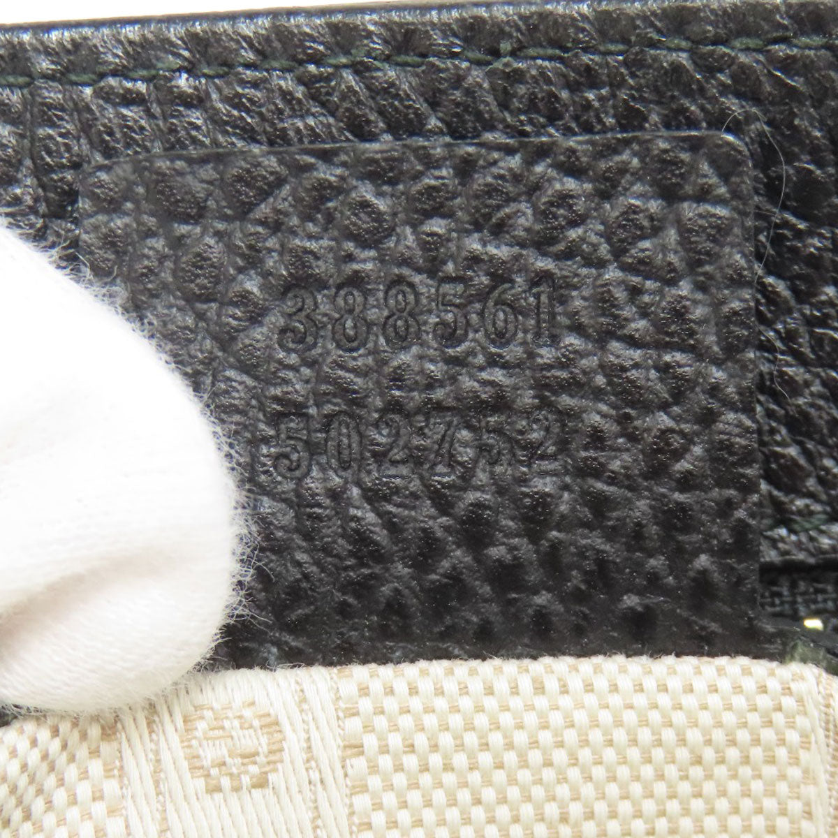 GUCCI Tote Bag 388561 Calfskin black Interlocking G