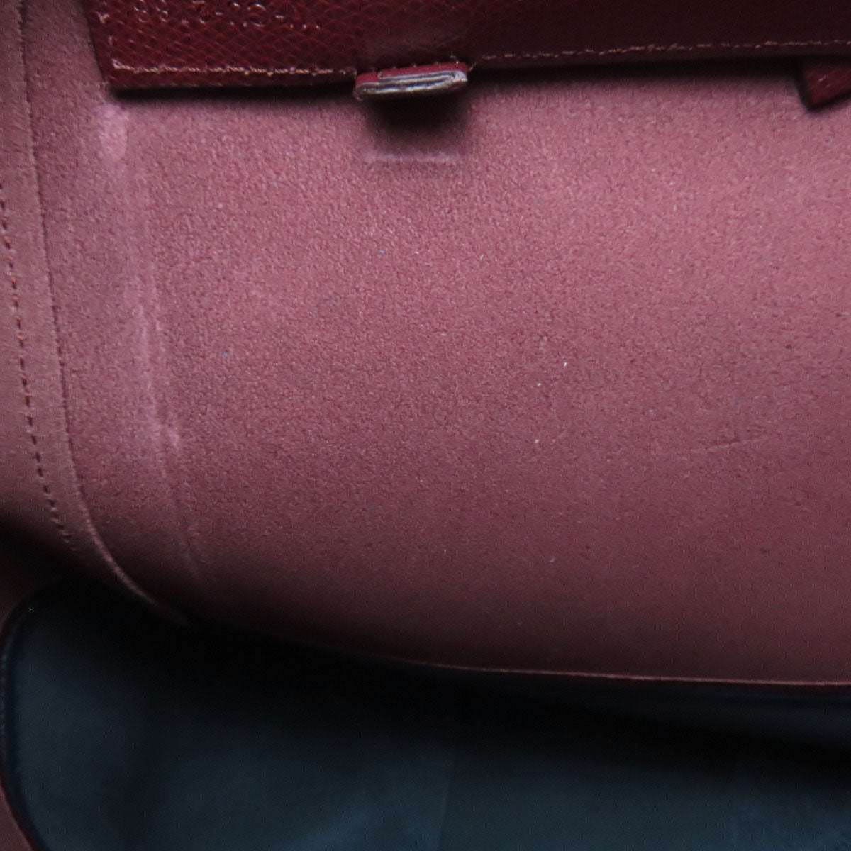 CELINE Tote Bag Calfskin Red Vertical Cabas 2WAY