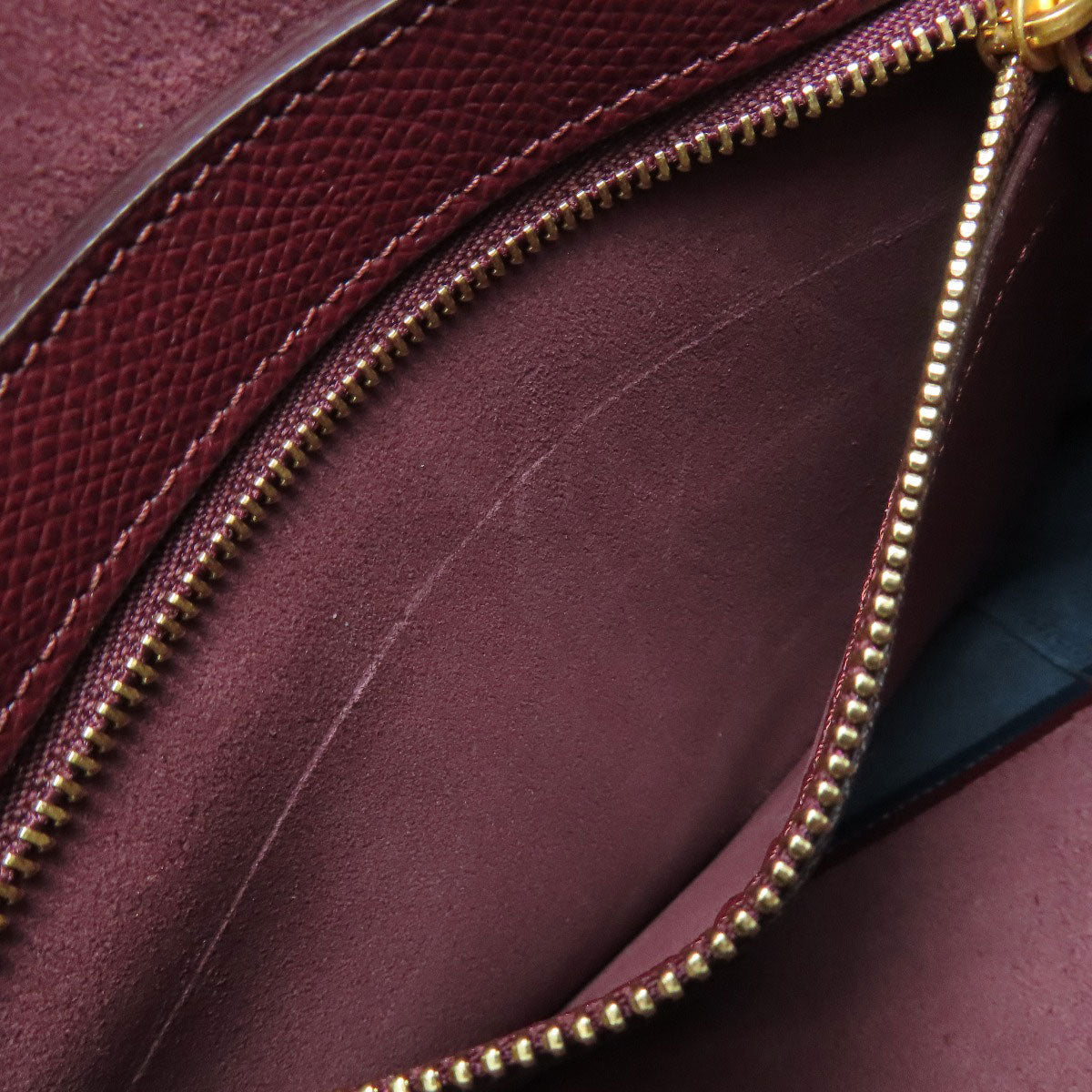 CELINE Tote Bag Calfskin Red Vertical Cabas 2WAY