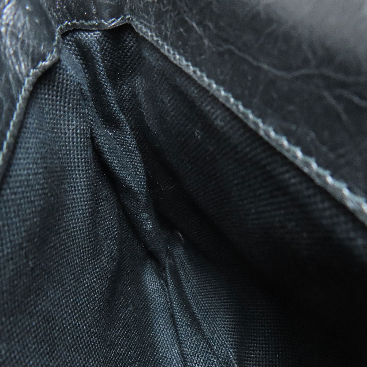 GUCCI Shoulder Bag 574760 leather black Messenger bag with logo