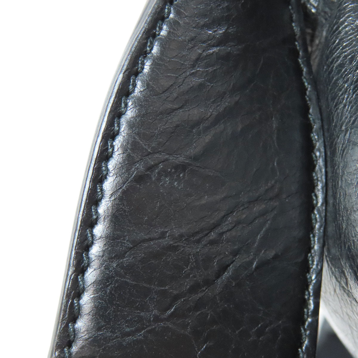 GUCCI Shoulder Bag 574760 leather black Messenger bag with logo