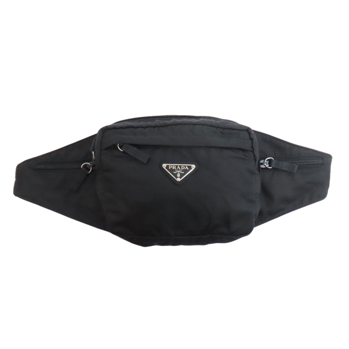 PRADA Sling bag Nylon black logoMetal